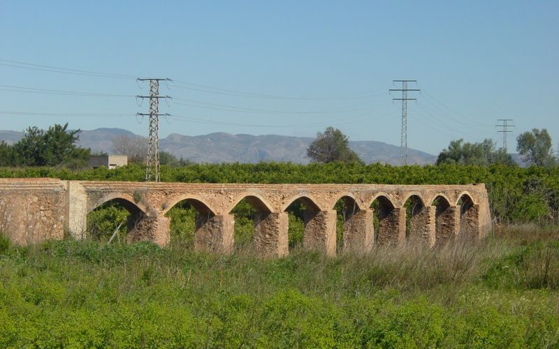 Figura 2: Aqüeducte Barranc dels Esbarzers de Vila-Real. Foto: Josep Benedito Nuez