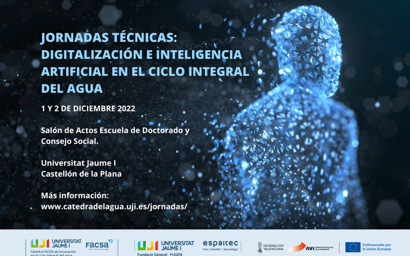 JORNADAS TÉCNICAS DIGITALIZACIÓN E INTELIGENCIA ARTIFICIAL EN EL CICLO INTEGRAL DEL AGUA